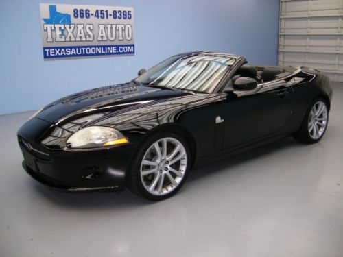 We finance!!!  2007 jaguar xk convertible nav heated leather alpine texas auto