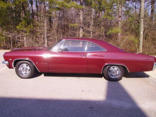 1965 chevy impala matching number 327 with 3 speed on column lots of documents