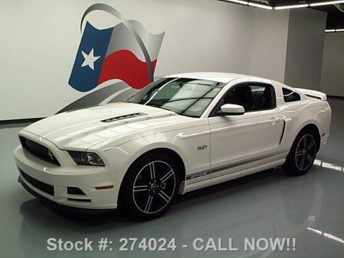 2013 ford mustang gt/cs 5.0 auto leather spoiler 6k mi texas direct auto