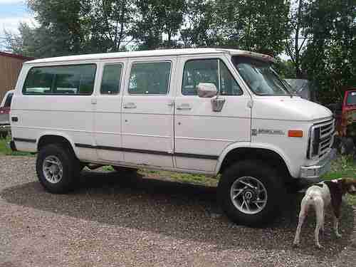 Find used 1985 4X4 Chevy Sport Van in Lafayette, Colorado ... Find used 1985 4X4 Chevy Sport Van in Lafayette, Colorado ...