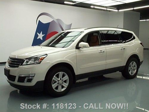2013 chevy traverse 8-pass leather rear cam 18&#039;s 20k mi texas direct auto