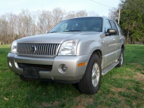 2003 mercury mountaineer premier awd v8 suv runs great!