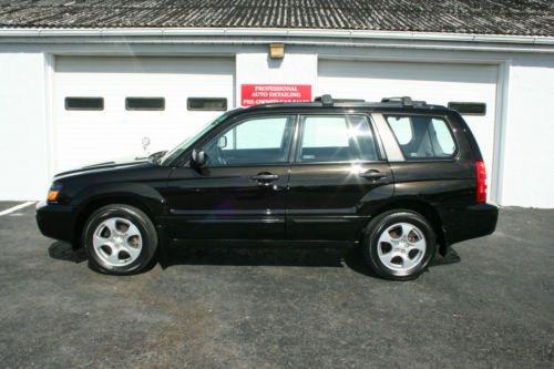 2003 subaru forester xs wagon 4-door 2.5l