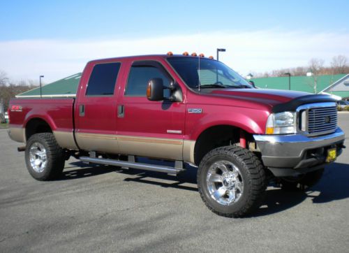 2004 ford super duty f-250 crew cab, lariat, 4wd, fx4 , 6.0l powerstroke diesel