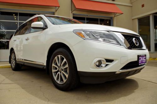 2013 nissan pathfinder sl 4x4, leather, moonroof, dvd, power liftgate, more!