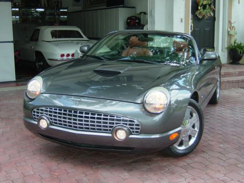 2003 ford thunderbird convertible from florida! 36,000 miles! priced to sell!!!!