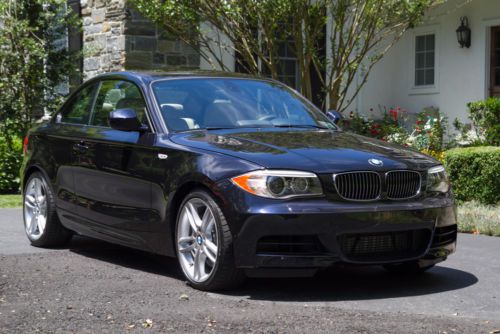 2014 bmw 135i coupe - black with oyster interior