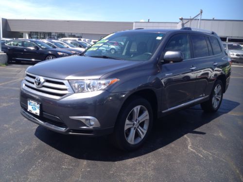 11&#039; toyota highlander 4wd leather moonroof htd seats pwr liftgate 3rd row! nice!