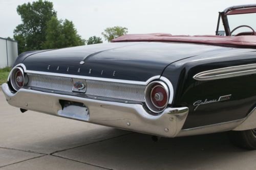Ford Dealers In Nj >> Find used 1962 Ford Galaxie 500XL Convertible Black w/ Red Deluxe , 390 V8 4V, PS, PB, A/C in ... Ford Dealers In Nj >> Find used 1962 Ford Galaxie 500XL Convertible Black w/ Red Deluxe , 390 V8 4V, PS, PB, A/C in ...
