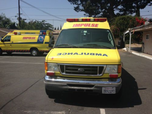 2004 ford e-350 super duty 6.0l type ii ambulance - used