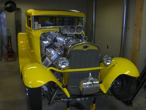 1930 ford model  a   coupe - dragster -  street - show car   nhra    ndra