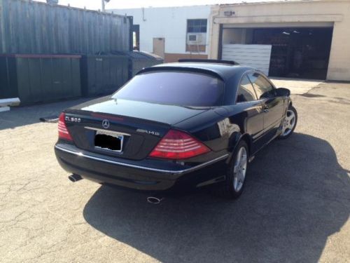 Sell Used 04 Mercedes Benz Cl 500 Amg Package Black In Glendale California United States For Us 14 500 00
