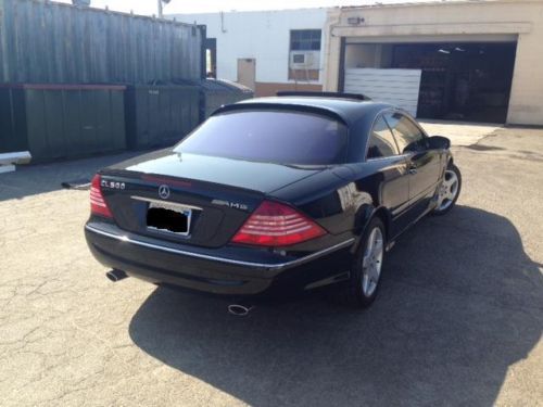 2004 mercedes benz cl 500 *amg package* black