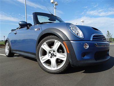 2dr convertible s low miles manual gasoline 1.6l 4 cyl blue