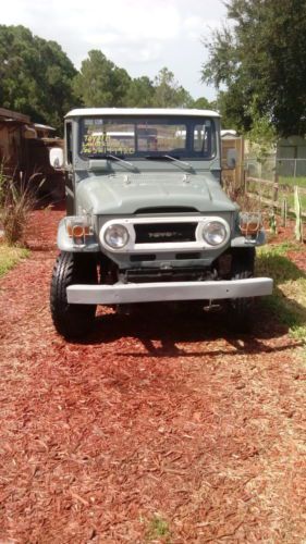 1977  toyota land cruiser hj 45 pick up diesel 4x4 4 speed here in the usa  ,fl.