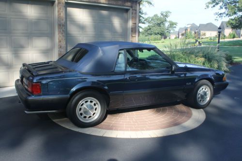 1989 ford mustang lx convertible 2-door 5.0l
