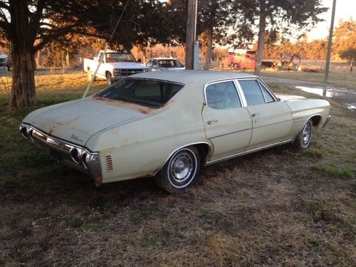 '72 chevelle 350 4 door, (restore proj.)