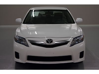 7-days *no reserve* '11 toyota camry hybrid 1-owner off lease 100% hwy miles