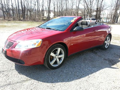 2006 pontiac g6 gt convertible 2-door 3.5l