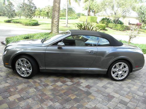 2009 bentley continental gtc mulliner convertible