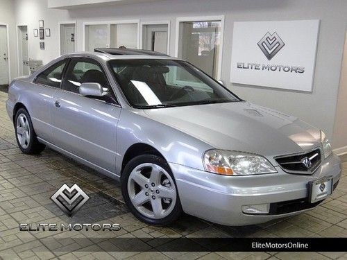 2001 acura cl type s htd sts moonroof cd changer alloys