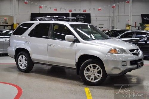 2005 acura mdx awd touring, one owner, heated seats, sat, bike rack