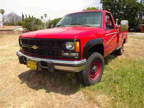 Sell used 1997 Cheverolet 3500 4x4 Diesel Fire Truck Brush ... Sell used 1997 Cheverolet 3500 4x4 Diesel Fire Truck Brush ...