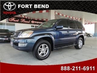 2005 lexus gx 470 4dr suv 4wd abs alloy wheels leather moonroof third row seat