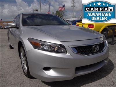 2010 accord coupe ex-l 1-owner 44k miles factory warranty florida