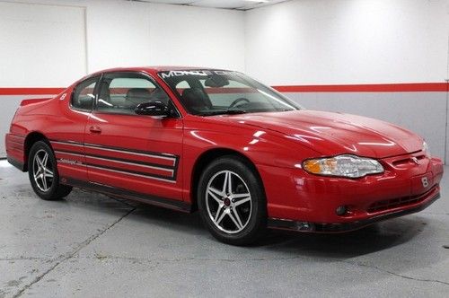 04 monte carlo ss supercharged dale jr edition 3.8l v6 leather clean carfax
