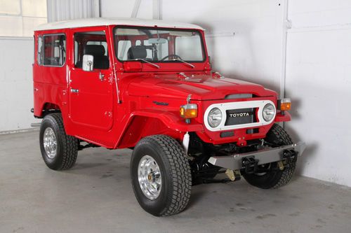 No expense spared 100k+ restoration. none nicer - highly documented fj40