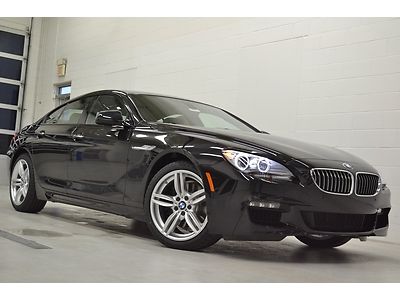 Great lease/buy! 14 bmw 640xi grand coupe m sport cold weather nav camera bt