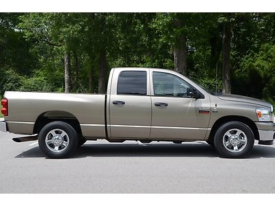 2009 dodge ram 2500 quad cab slt cummins diesel  2wd  one-owner  clean carfax