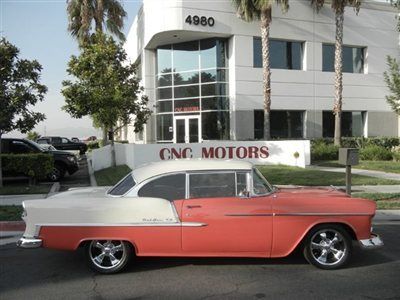 1955 chevrolet bel air coupe / full restoration completed / a must see / chevy