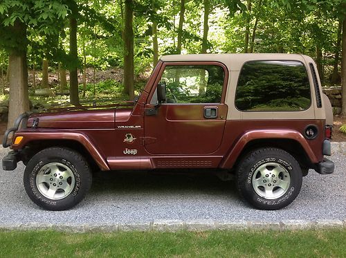 2002 jeep wrangler sahara sport utility 2-door 4.0l