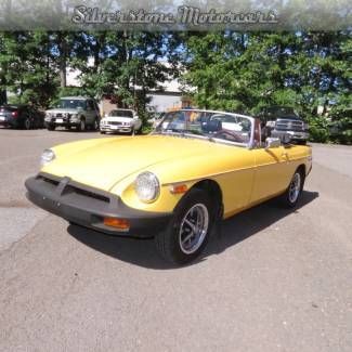 1974 yellow! convertible runs and drives perfectly  new stereo apparent rust