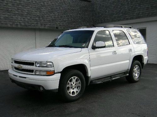2003 chevrolet tahoe z71 - 4x4 - leather - 4x4 - one owner