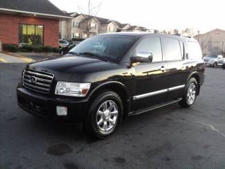 2007 infiniti qx56 loaded black/black new tires we trade we ship bid now