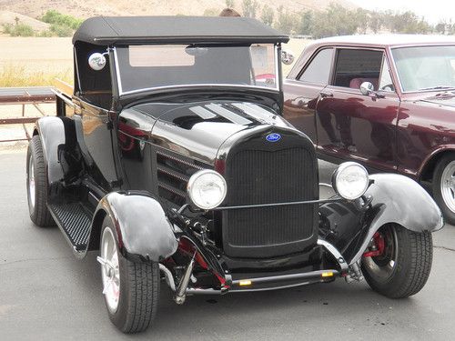 1929 model a roadster pickup-all steel-street rod-hot rod-custom-truck