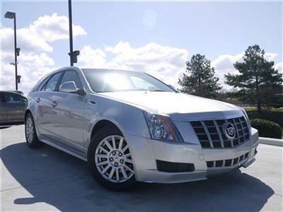 New 2012 cadillac cts wagon 3.0l v6 rwd luxury silver metallic