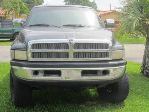 1997 dodge ram pickup truck for sale. charcoal grey 110,900 miles