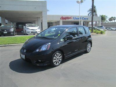 2012 honda fit sport, low miles, hatchback, available financing, clean carfax