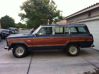 1985 jeep grand wagoneer limited sport utility 4-door 5.9l (no reserve)