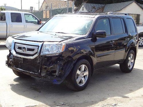 2009 honda pilot ex-l damaged salvage loaded priced to sell wont last l@@k!!