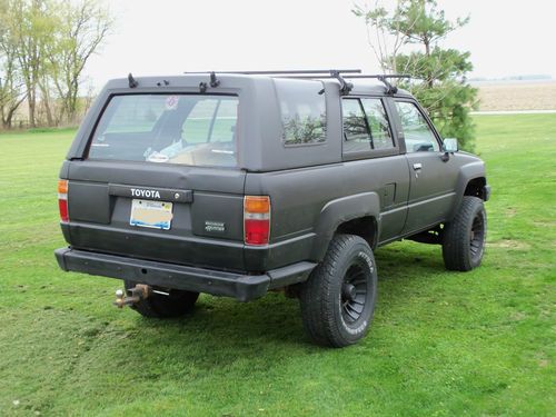 Best Year 4runner >> Sell used 1987 Toyota 4Runner DLX Sport Utility 2-Door 2.4L in Poplar Grove, Illinois, United States Best Year 4runner >> Sell used 1987 Toyota 4Runner DLX Sport Utility 2-Door 2.4L in Poplar Grove, Illinois, United States