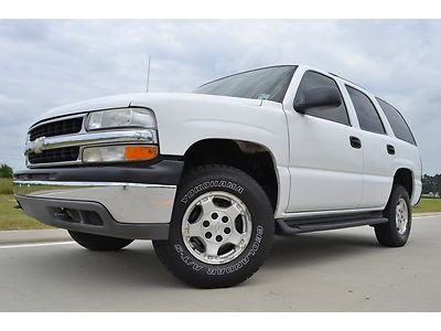 2005 chevrolet tahoe ls 4x4 5.3l v8 3rd row seat police package