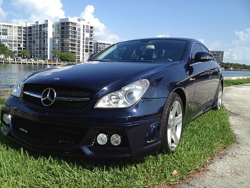 2006 mercedes benz cls500 with cls 63 amg sarona  body kit only 48k miles hid