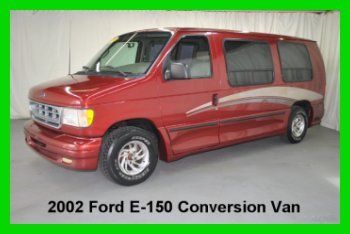 02 ford e-150 passenger conversion van one owner no reserve