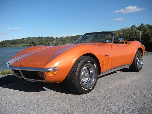 1972 Corvette Convertible (matching numbers) 4spd., image 1