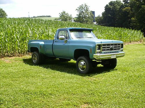 1978 gmc sierra 3500 4x4 boss man truck with 5th wheel - low reserve!!!